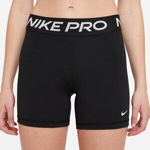 Nike | M | Women | Black High-Waist Branded Athletic Shorts